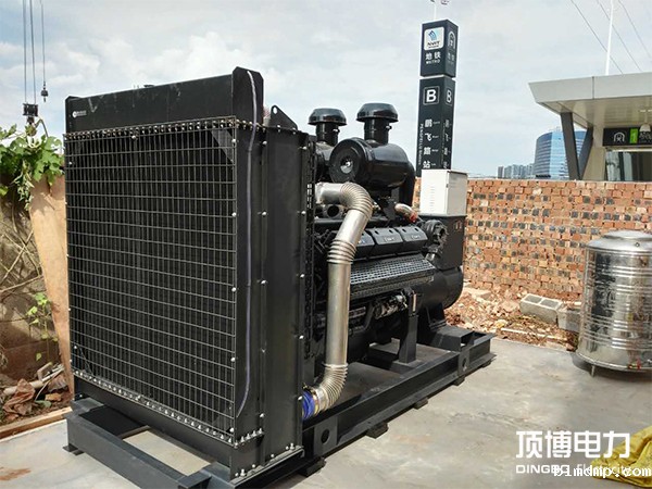 我公司成功签订广西建工集团双安小区330KW上柴柴油发电机组
